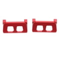 thumbnail image 4 of Servo Mount Protector, Accessoire de Voiture de Servo-Protecteur de Direction en Alliage d'Aluminium Résistant à l'Usure pour Voiture 1/16 pour le Remplacement Rouge, Bleu, 4 of 8