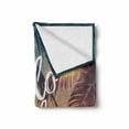 thumbnail image 2 of Hello Sunshine Soft Flannel Fleece Blanket, Dreamy Tropical Beach with Abstract Sunset and Palm Trees Summertime Romance, Cozy Plush for Indoor and Outdoor Use, 50" x 70", Multicolor, by Ambesonne, 2 of 6
