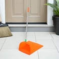 thumbnail image 4 of OUNONA 2-Pack Dual Portable Dustpan Set with Aluminum Frame and Wind-Resistant Fabric for Outdoor Yard and Garden Cleaning, 4 of 8