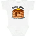 thumbnail image 3 of Inktastic Short Stack Cute Pancake Breakfast Boys or Girls Baby Bodysuit, 3 of 5