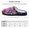 thumbnail image 2 of Mens Cozy Slippers Kirby Warm Soft Plush Slipper Slip-on House Shoes for Home Indoor Outdoor, 2 of 7