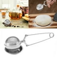 thumbnail image 2 of Hearth & Gear Stainless Steel Tea Filter Tea Infuser For Loose Leaf Tea Diffuser Fine Mesh Tea Tea Accessories Baking Supplies Powder Stick Pot Powder Duster Flour Duster Strainer Large Screen Fr, 2 of 6