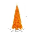 thumbnail image 3 of Vickerman 7.5' Orange Fir Artificial Christmas Tree with 500 Orange LED Lights, 3 of 3
