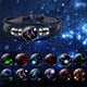 thumbnail image 4 of Pulsera de cuero con 12 Constelaciones para hombre, brazalete de cuero con personalidad informal, con signos del zodiaco, estilo Punk, 2022, 4 of 4