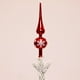 thumbnail image 1 of Estrella de Calabaza para Copa de Árbol de Navidad, de Plástico Galvanizado, Pintada, para Decoración de Copas de Árbol de Navidad, con Forma Puntiaguda., 1 of 4