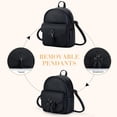 thumbnail image 4 of Mochila ECOSUSI Mini para mujer y niña de piel negra, 4 of 7