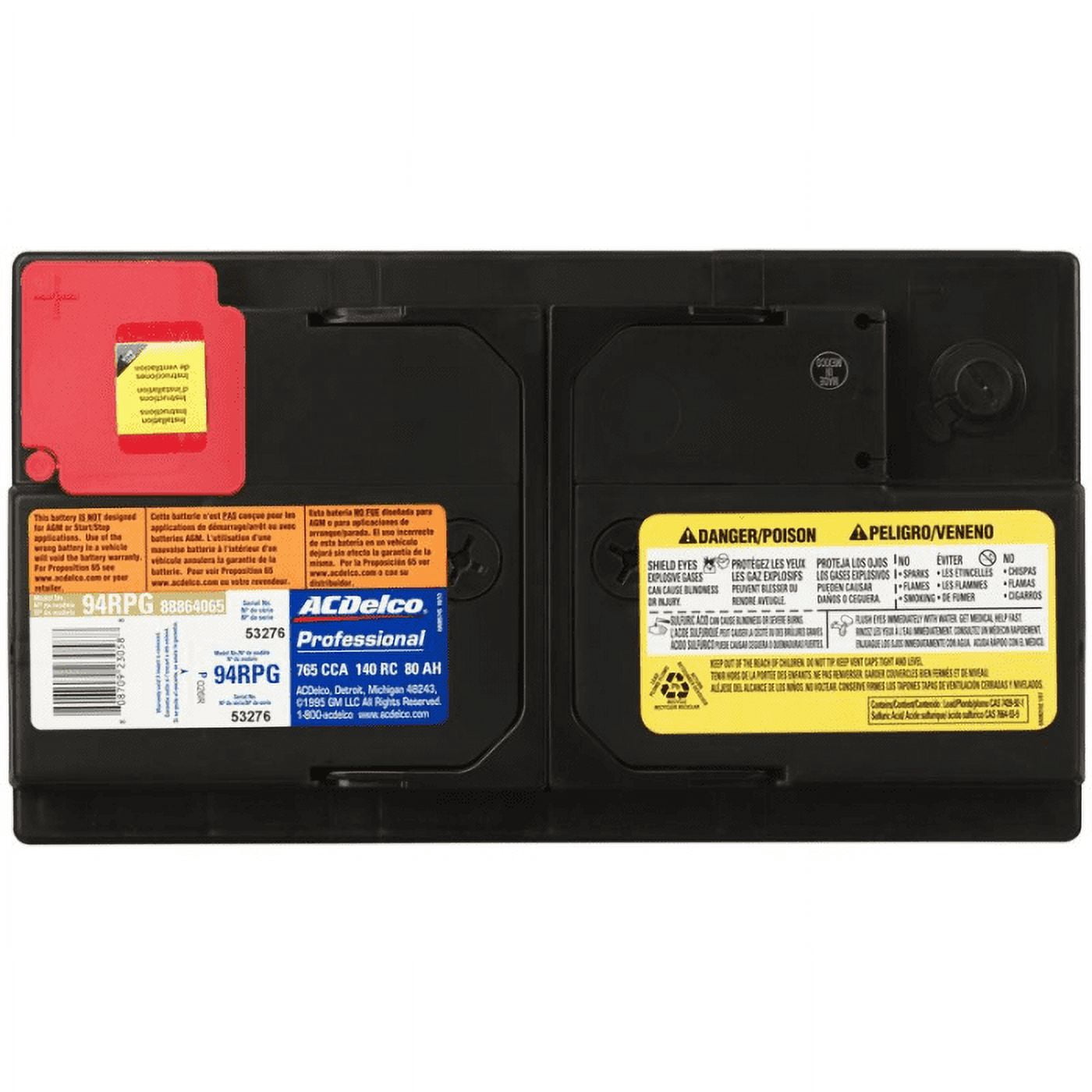 ACDelco Automotive Battery 800 CCA for Car & Truck