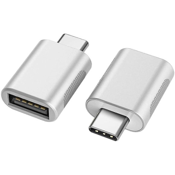 USB C to USB Adapter(2 Pack),USB-C to USB 3.0 Adapter,USB Type-C to USB,Thunderbolt 3 to USB Female Adapter OTG for MacBook Pro 2019/2018/2017 ...