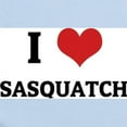 thumbnail image 2 of CafePress - I Love Sasquatch Infant Creeper - Baby Light Bodysuit, Size Newborn - 24 Months, 2 of 4