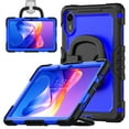 thumbnail image 2 of For Xiaomi Redmi Pad 2 11 inch 2025, 360 Rotating Shockproof Cover with Stand, Handle, Shoulder Strap, Dark Blue Panel, 2 of 7