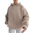 thumbnail image 2 of IMENGL Hoodies oversized sweatshirts pullover, Yellow M, Size M-XL, 2 of 5