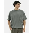 thumbnail image 6 of No Boundaries Boxy Cropped Tee, 2-Pack, Men's and Big Men's, 6 of 7