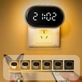 thumbnail image 3 of Reloj despertador digital Matsuzay con control remoto ABS, 3 of 6