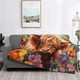 thumbnail image 2 of Balery Countryside Colorful Floral Cow Manta de Franela con Dibujo, Lujo Ultra Suave y Cálido, Antipelusa y Resistente a las Arrugas para Cama, Sofá, Camping -80"x60", 2 of 6