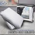 thumbnail image 4 of Sabanas Queen Size Microfibra Amplias Con Relieve Diseño Elegante Nubisuave  Liso Textura Suave, 4 of 6