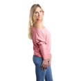 thumbnail image 2 of Shop4Ever Women's Best Grandma Ever Grandparent Off Shoulder Long Sleeve Shirt, 2 of 6
