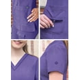 thumbnail image 4 of Adar Pro Scrubs For Women - Elevated V-Neck Scrub Top, 4 of 7
