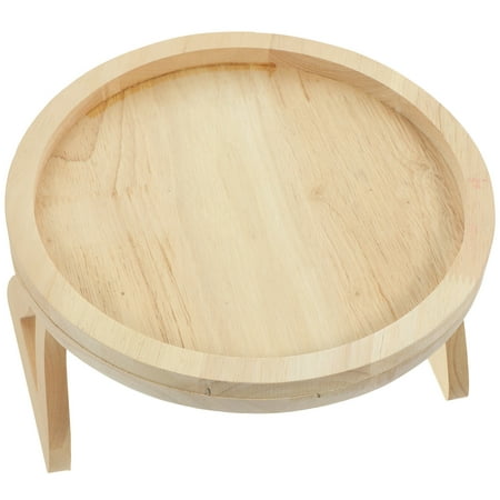 

BRIGHTFUFU 1Pcs Clip-on Tray Rectangular Wood For Home Office And present Giving Storage Tray