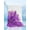 Purple, variant on Burnt Orange Cooling Blanket,Lightweight Breathable Summer Throw Blanket with Double Sided Cold Effect,Sparkle Gold Stained Floral Flower Art Picnic Blankets Bed Sheet for Hot Sleepers 50"x60"
