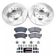thumbnail image 3 of PowerStop Front Z23 Evolution Sport Carbon-Fiber Ceramic Brake Pad and Drilled & Slotted Rotor Kit Fits: FORD LINCOLN MAZDA MERCURY Select Models K199, 3 of 10