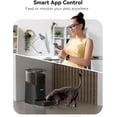 thumbnail image 2 of 6L Automatic Cat Feeder,Wi-Fi Enabled Smart Pet Feeder for Cats and Dogs,Auto Dog Food Dispenser with Portion Control, Distribution Alarms and Voice Recorder Up to 15 Meals per Day, 2 of 4