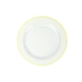 thumbnail image 3 of (25pcs/7.5 inch 19cm gold plate) plastic plate, 3 of 14
