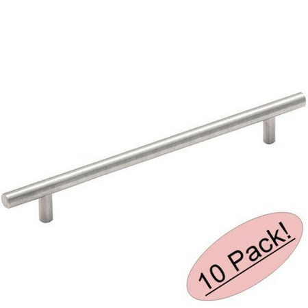 Cosmas 305 224sn Satin Nickel Cabinet Hardware Euro Style Bar Handle Cosmas 305 224sn Satin Nickel Cabinet Hardware Euro Style Bar Handle Pull 8
