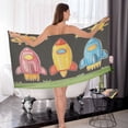 thumbnail image 7 of Rocket 2 Piece Cotton Bath and Face Towel Set Soft and Absorbent, for Beach Pool Bathroom, 7 of 7