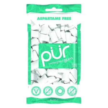 action candy pur chewing gum, 57 ea - walmart