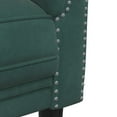 thumbnail image 5 of vidaXL Canapé 2 Places Velours Vert Foncé, 5 of 5