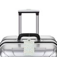 thumbnail image 5 of Cauagu Daisies Flowers Print Luggage Tags,Leather Luggage Tags for Suitcases Personalized Travel Tag Privacy Protection Bag Tags Travel Essentials-4 PCS, 5 of 5