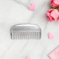 thumbnail image 4 of CATIEBYE Aluminum Pet Hair Removal Massage Comb Portable Wide Tooth Tool For Cats 1Pack, 4 of 6