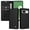 Black, variant on Case for Google Pixel 7 Cover Flip Wallet PU Leather Magnetic Closure Card Slots