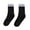 Black, variant on Unisex Casual Thick Warm Wool Women's Socks, Mid-Tube Floor Sleep Socks Crew Socks Black