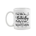 thumbnail image 1 of I'm Like A Butterfly Mug - Smartprints Designs,, 1 of 4