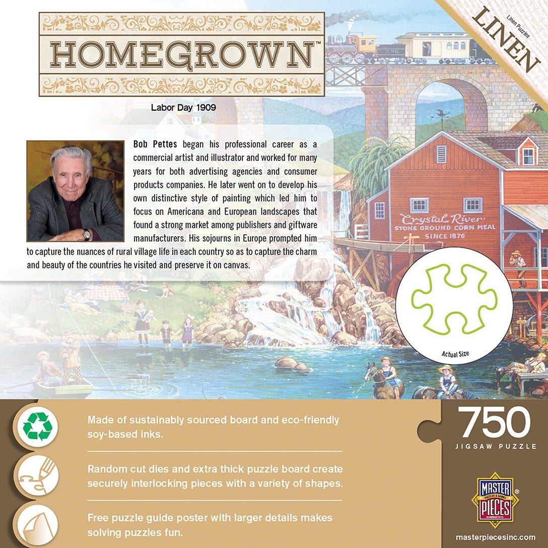 Homegrown - Labor Day 1909 750 Piece Puzzle
