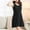 Black, variant on DJskiyers Women's Cloud Feeling Tank Dress Built in Bra U Back Mini Tennis Dress Comfy Sleep Dresses