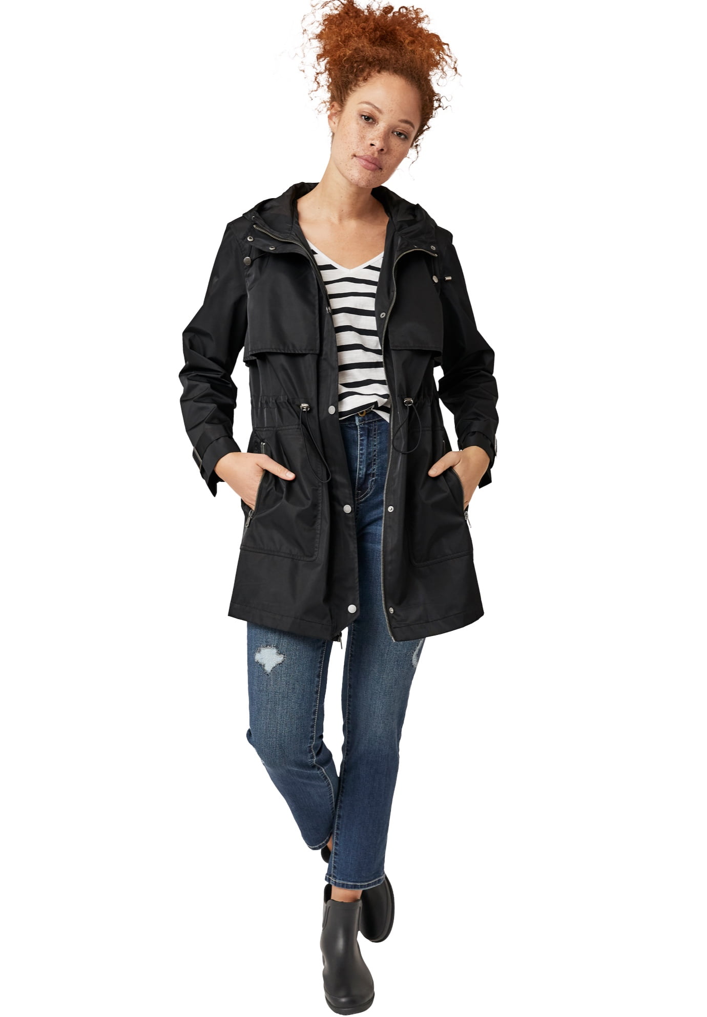 plus size anorak jacket walmart