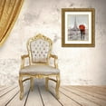 thumbnail image 3 of Manning, Ruane 20x24 Gold Ornate Wood Framed with Double Matting Museum Art Print Titled - Modern Couple in Paris, 3 of 4