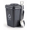 thumbnail image 2 of Funny Trash Can Ceramic Mug with Shovel Spoon Lid Included – Novelty Office Gag Gift, Coffee Tea Cup for Coworkers and Family E, 2 of 7