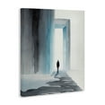 thumbnail image 4 of Stupell Industries Person with Snowy Doorway Landscape Painting Gallery Wrapped Canvas Art Print Wall Art, 24 x 30, 4 of 8
