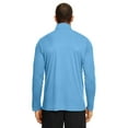 thumbnail image 2 of Team 365 TT31 Men's Zone Performance Quarter-Zip Pullover-Sport Light Blue-L, 2 of 3