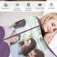 thumbnail image 5 of Personalised Blanket, Custom Blanket with Photos Text.Custom Blanket with Photo Collages.Father, Mom, Lover, Kids, Friends, Birthday, Christmas - Personalised Gifts for Women Men, 180x200cm, 5 of 6