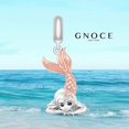 thumbnail image 2 of Charms de sirena durmiente o de ballet para pulsera, colgante de plata de ley 925, dijes colgantes para mujeres, niñas, esposas, hijas, joyas --- Código de producto 33151, 2 of 5