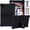 Black, variant on elitegadget Case for Android 15 5-Core 10 inch Tablet - Lightweight Protective Silicone Stand Cover + 1 Random Color Stylus (Purple)