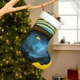 thumbnail image 2 of Cauagu Stylish Yellow Dog for Christmas Stockings,1-Pack Large Xmas Stocking Holiday and Farmhouse Stocking Fit for Christmas Holiday Party Decoration(17.7*11 Inch), 2 of 7
