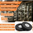 thumbnail image 2 of HXRH 10 Rolls Finger Tape Extra Strong Athletic Tape 0.5-Inch x 32-Feet Sports Tape for Rock Climbing Sweat Sport Tapes for Outdoor Football (Black), 2 of 7