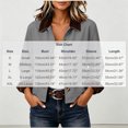 thumbnail image 2 of Perfectbot Women's Short Barn Jacket, Button Down Corduroy Collar Rolled Cuff Coat with Pockets, 2 of 8