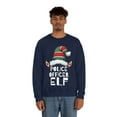 thumbnail image 4 of Police Officer Elf Unisex Sweatshirt, S-2XL Christmas Cop Elves, 4 of 9