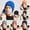 Blue, variant on Winter Beanie Hat for Men Women B Polyester Summer Winter Fall Mesh Slouchy Knit Hats Lightweight Crochet Caps One Size